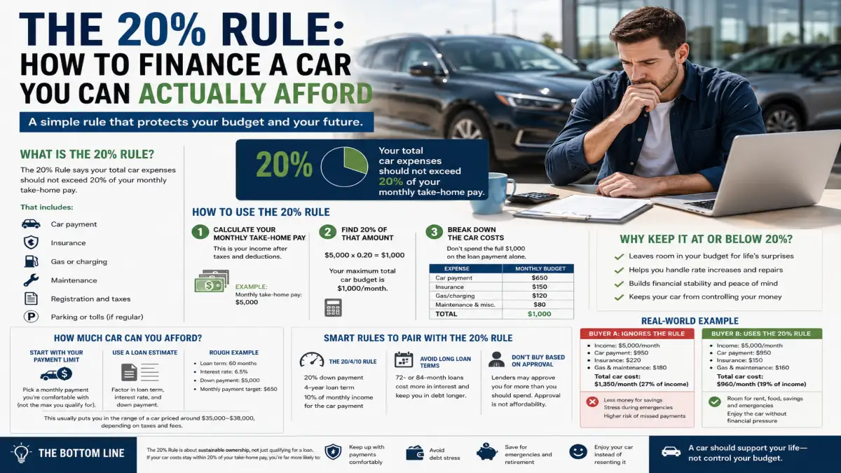 The 20% Rule_ How to Finance a Car You Can Actually Afford
